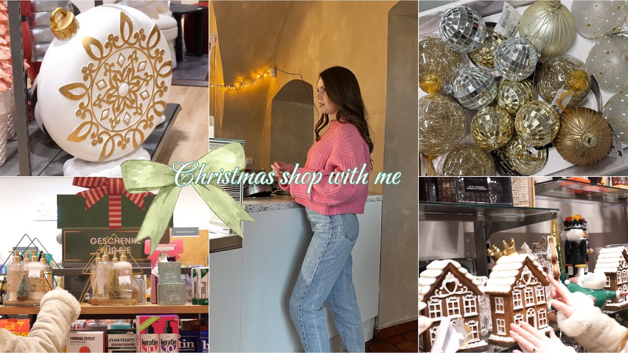 Vlogmas ep.1 Christmas Shopping in Berlin: TkMaxx & Action Haul 🎄✨