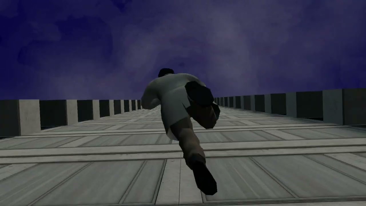 Cut Scene / Deleted Scene / Ng Scene while taking the lore of detective man