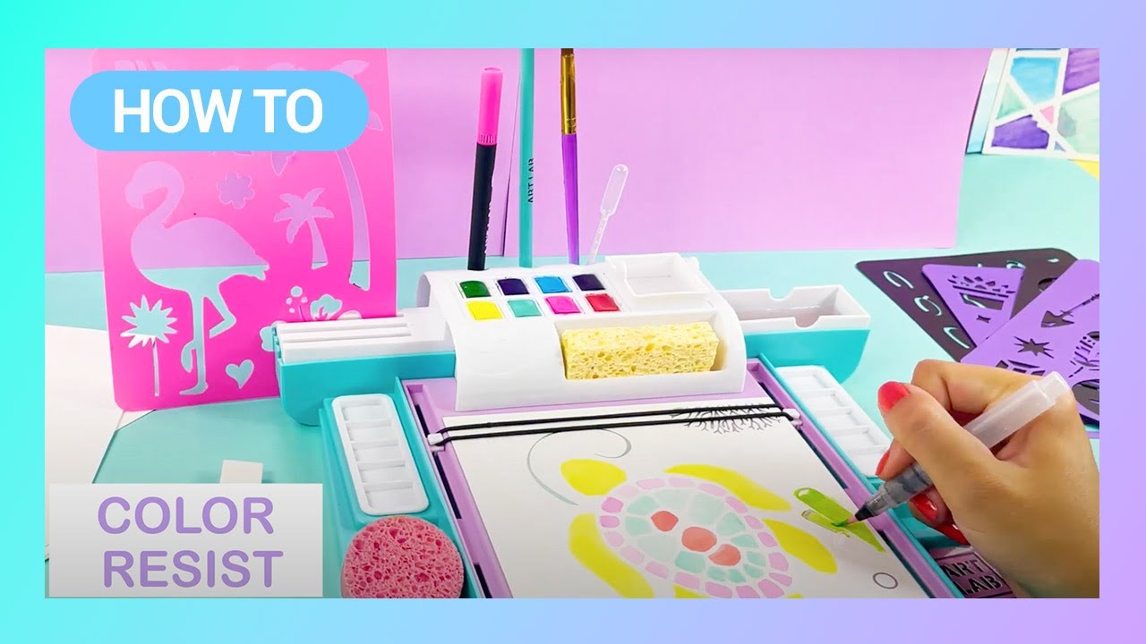 Show Your Art With Our Watercolor Studio | Canal Toys