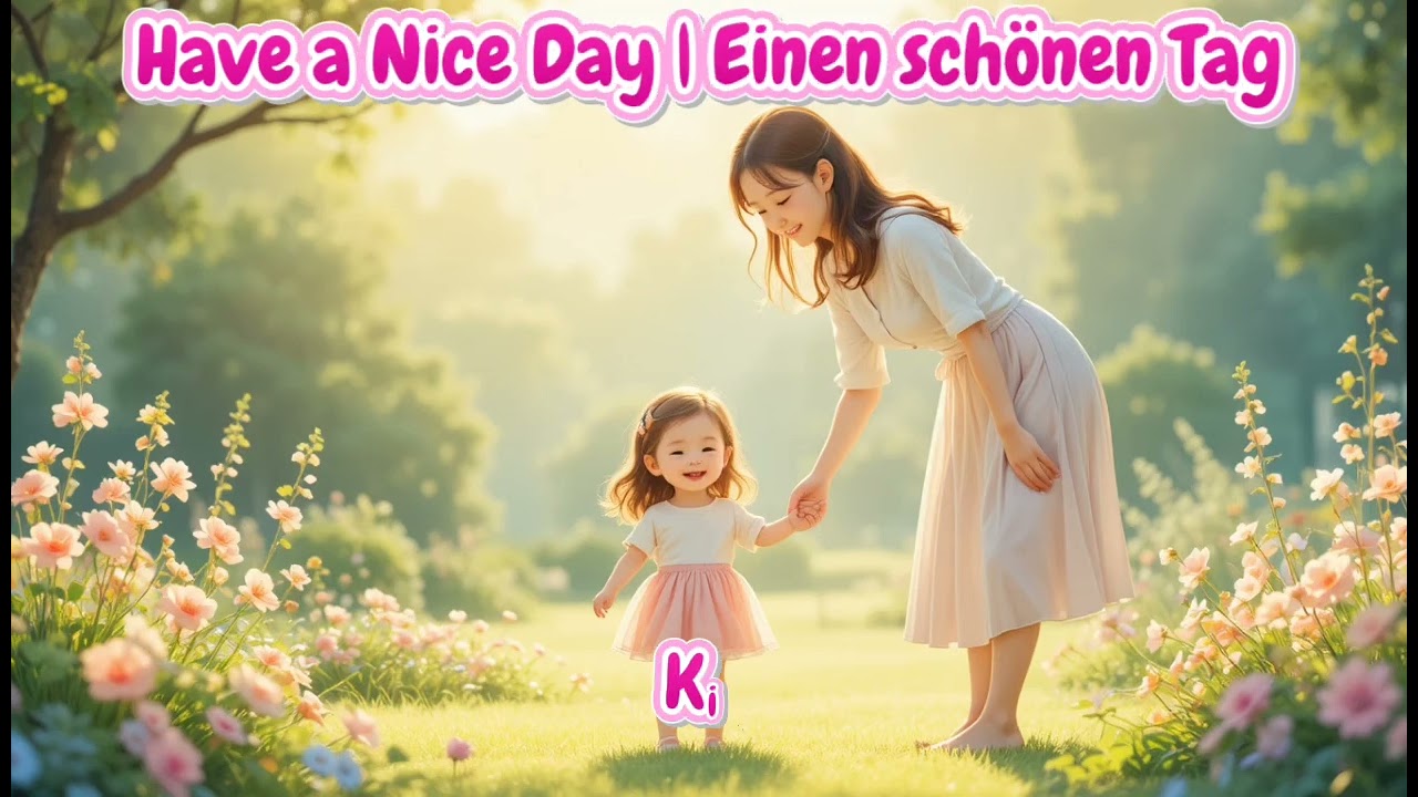 Einen schönen Tag -Have a nice day | German & English Kids Song