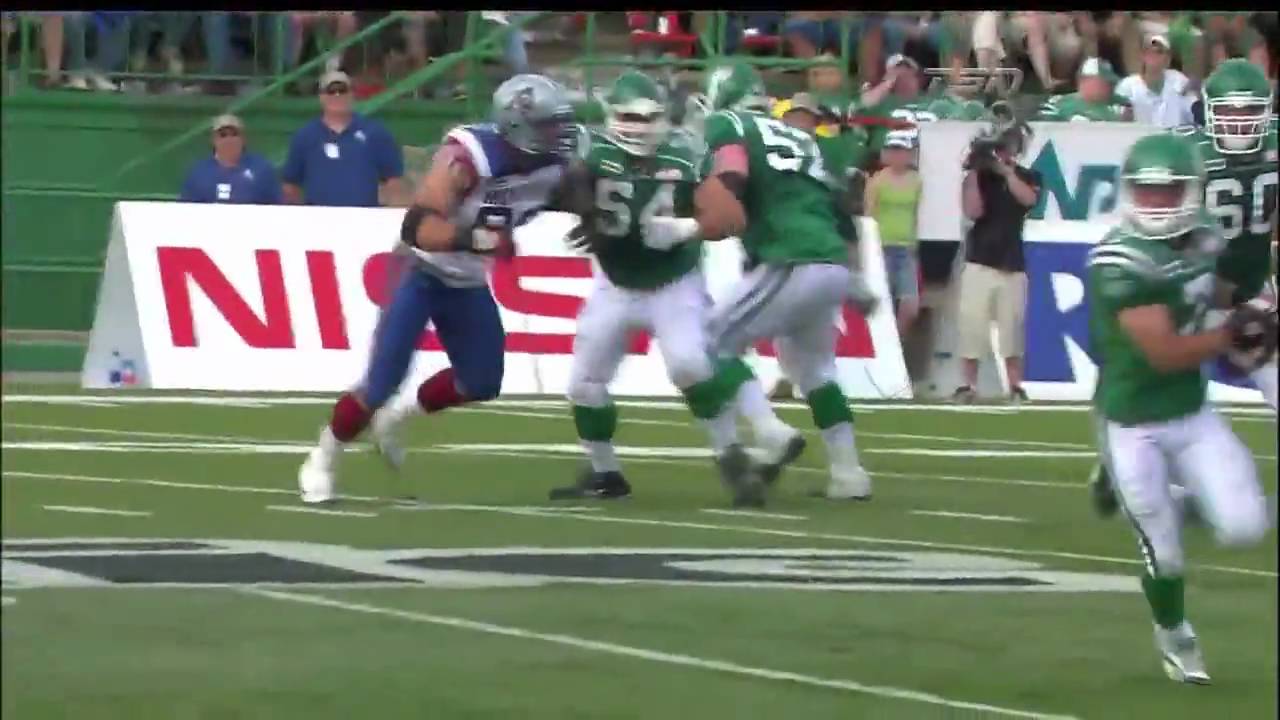 CFL Montreal 51, Saskatchewan 54 - July 1, 2010