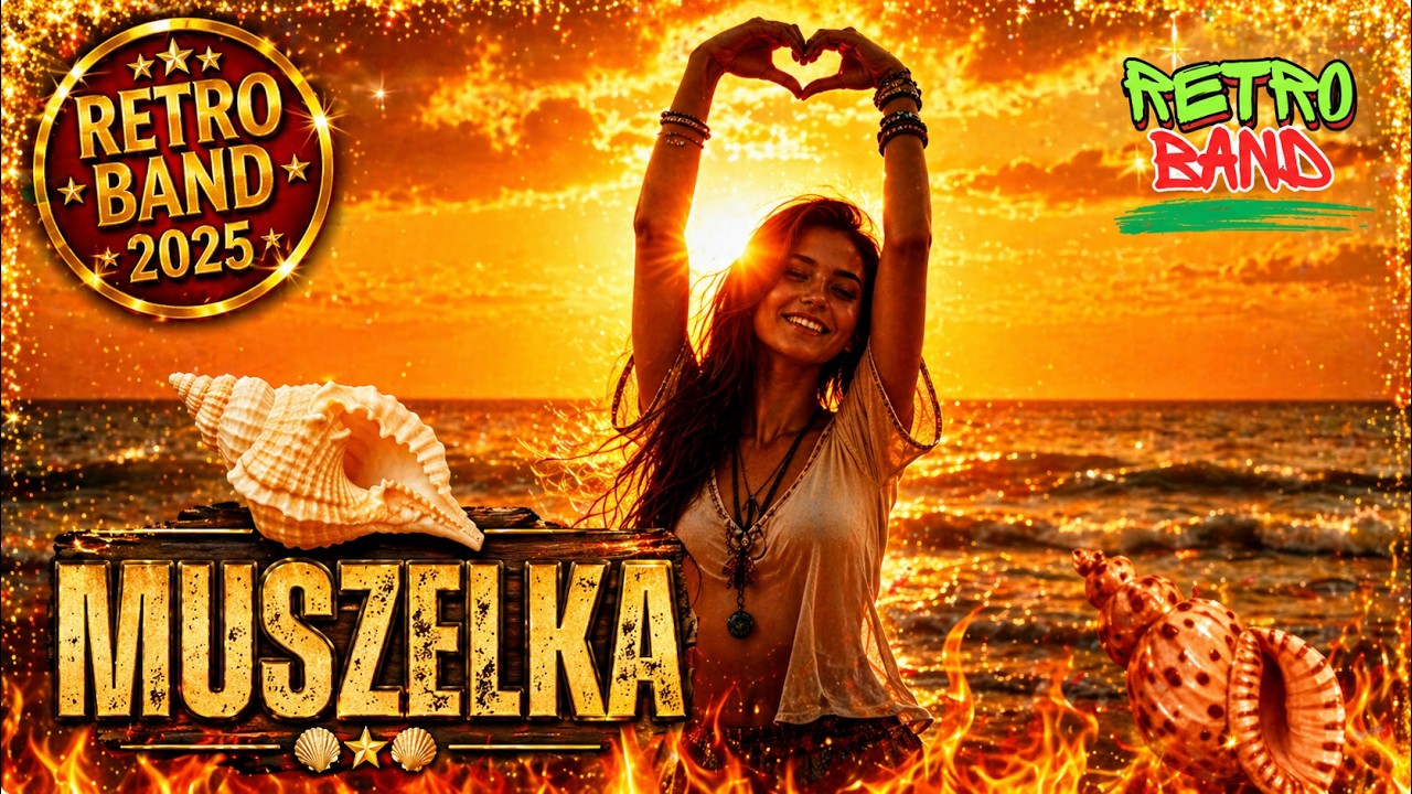 MUSZELKA - RETRO BAND 2025 🎷🌟 Dęblin Puławy ❤️ DISCO POLO I Piosenki weselne biesiadne cygańskie