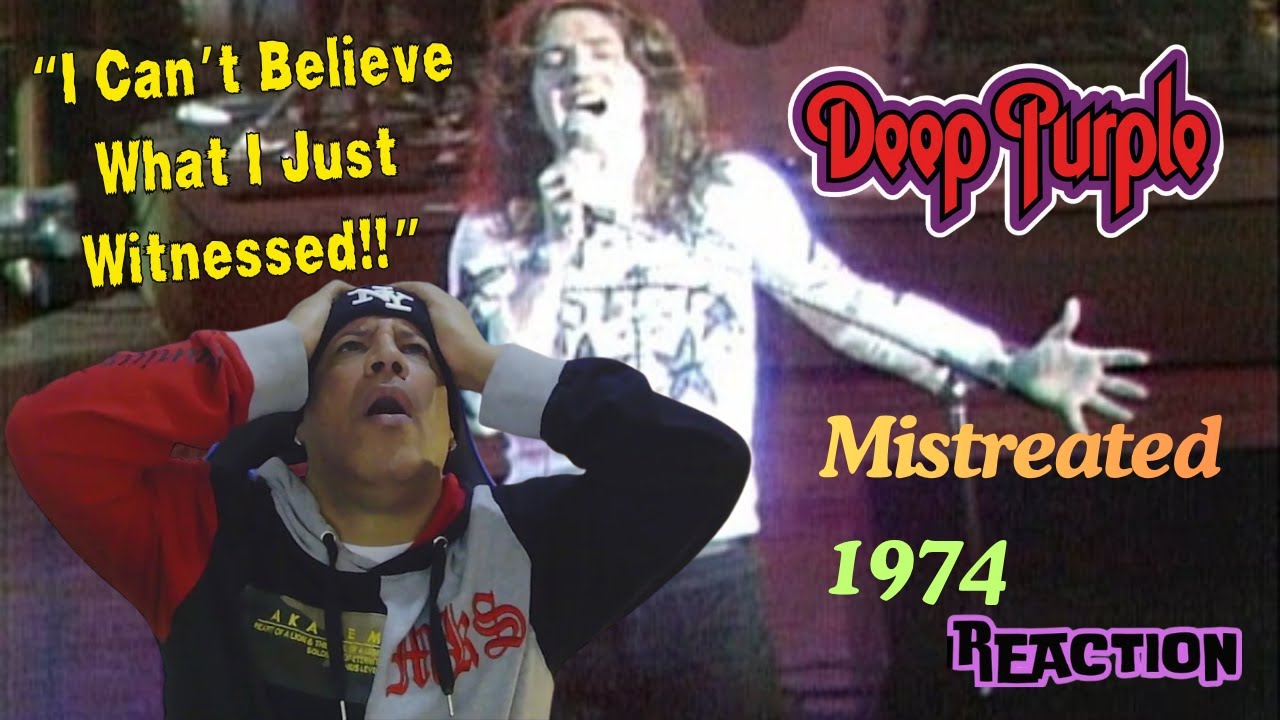 Deep Purple - Mistreated 1974 MUSIC REACTION