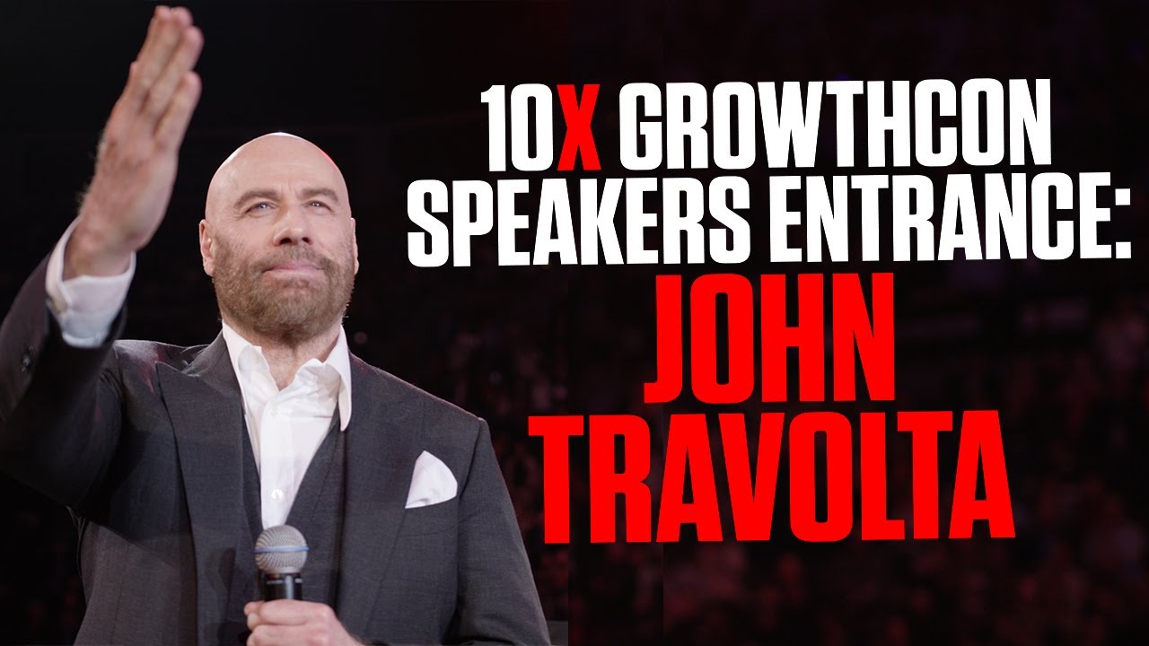 Выход спикера на 10X Growth Con 2020: Джон Траволта