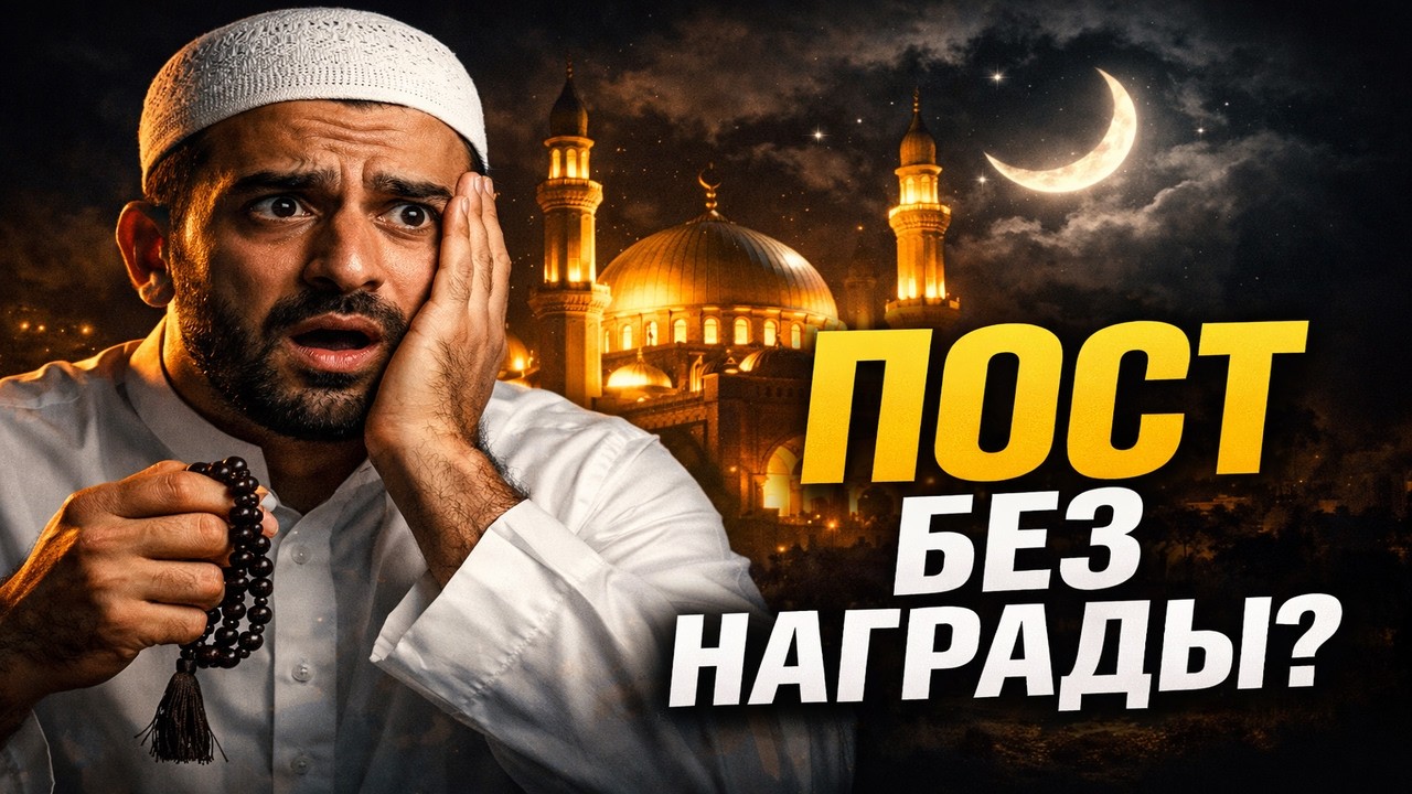 ПОЧЕМУ ТВОЙ ПОСТ МОЖЕТ БЫТЬ НЕ ПРИНЯТ? Жесткое предупреждение! #рамадан