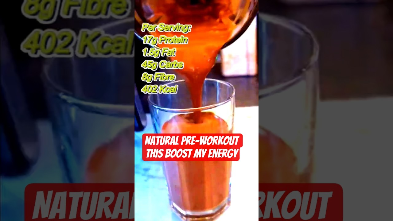 🔥 I Switched to Natural Pre-Workout… WOW 😳”