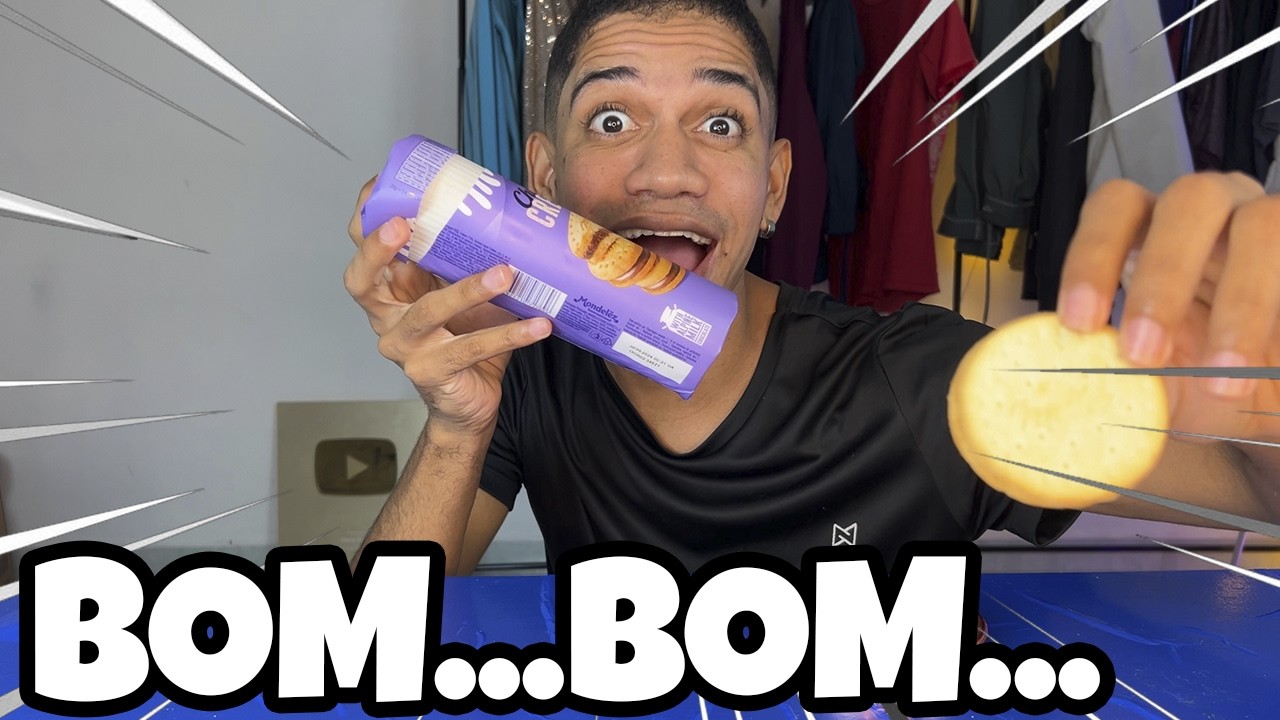 PROVEI O BISCOITO MILKA E SINCERAMENTE…