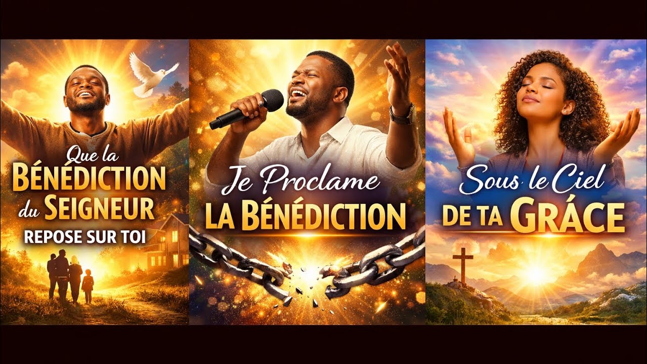 CHANTS DE BÉNÉDICTION 💫 Afro Gospel – Prière, Paix & Victoire