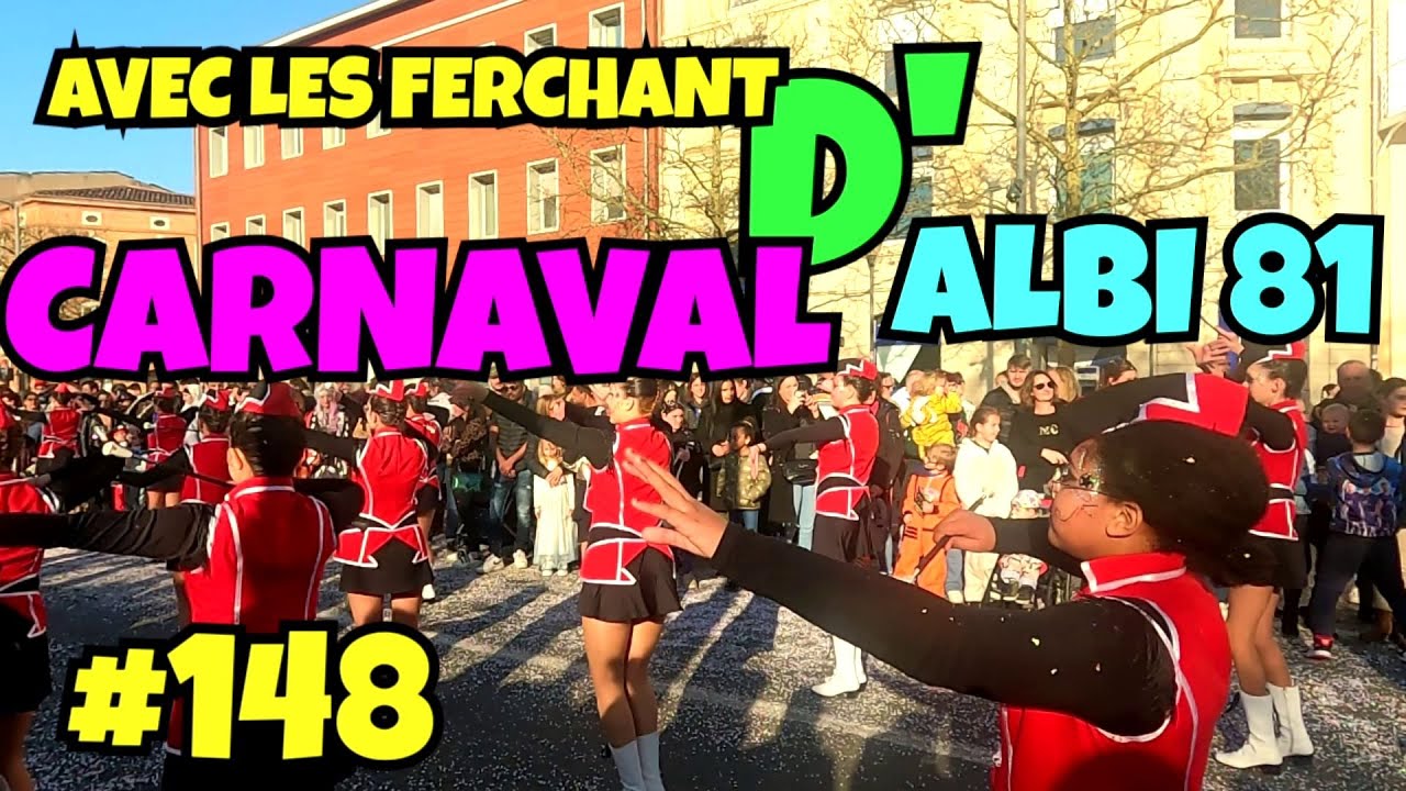 #148 CARNAVAL D'ALBI AVEC LES FERCHANT# Nomade van life # camping-car