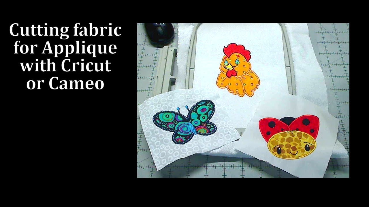 Cutting Fabric with Cameo or Cricut Explore or Maker
