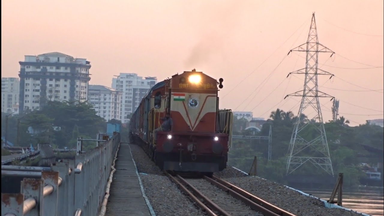 New Venduruthy Railway Bridge | Ernakulam Cochin harbour line