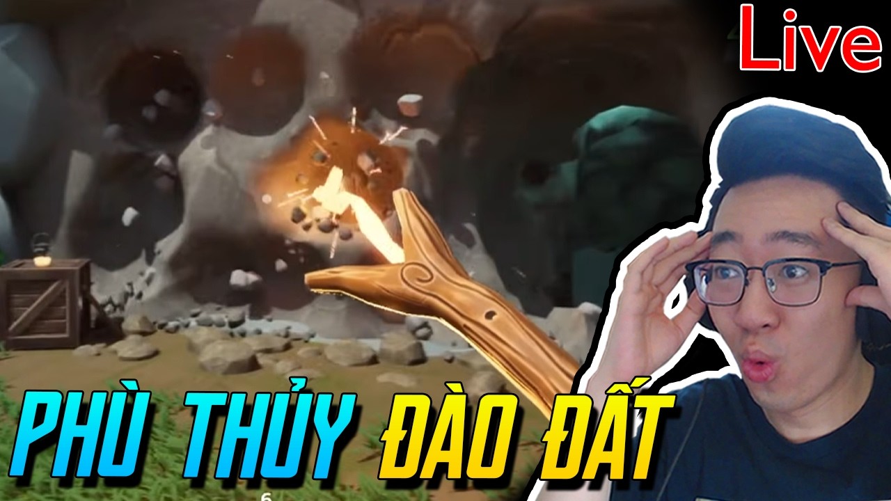 Game đào đất nhưng tôi là phù thủy - I'm a Wizard, but I dig (15/3)