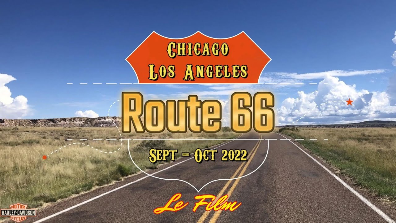 Le film de notre Road Trip sur la Route 66 en Harley Davidson #route66