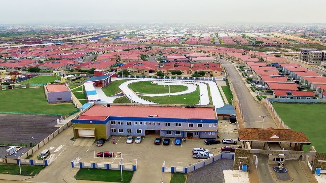 Devtraco Courts - Premier Estate Housing in Ghana | Review and Drive Through | Tema Community 25