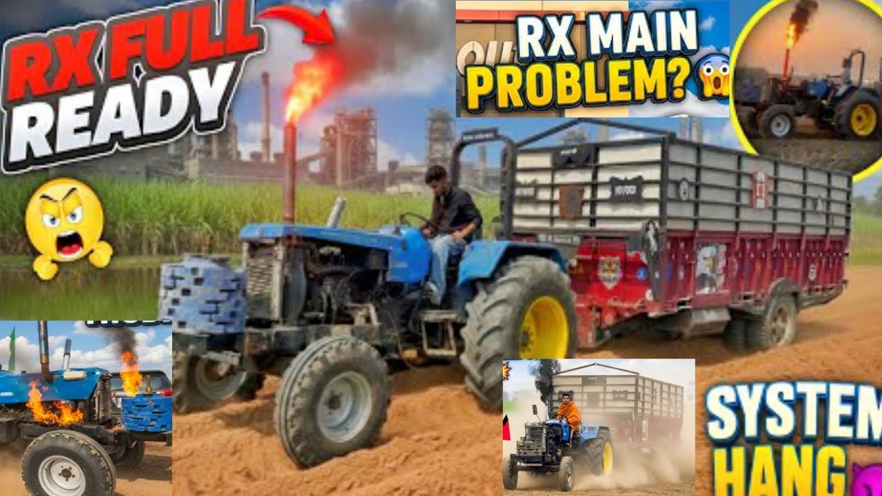 #video आज Rx ने trolley खींच रही थी || pump फट गई || और आग लगी ‍🔥