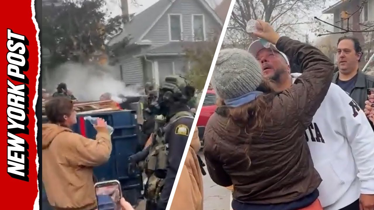 Chemical Irritant Deployed on Saint Paul Protesters