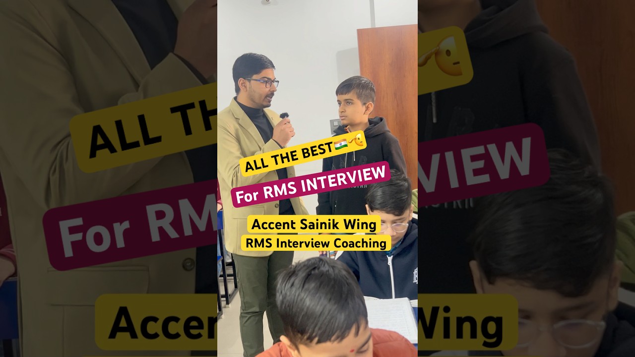 Best RMS Interview Coaching in India | Rashtriya Military School #ytshorts #shorts