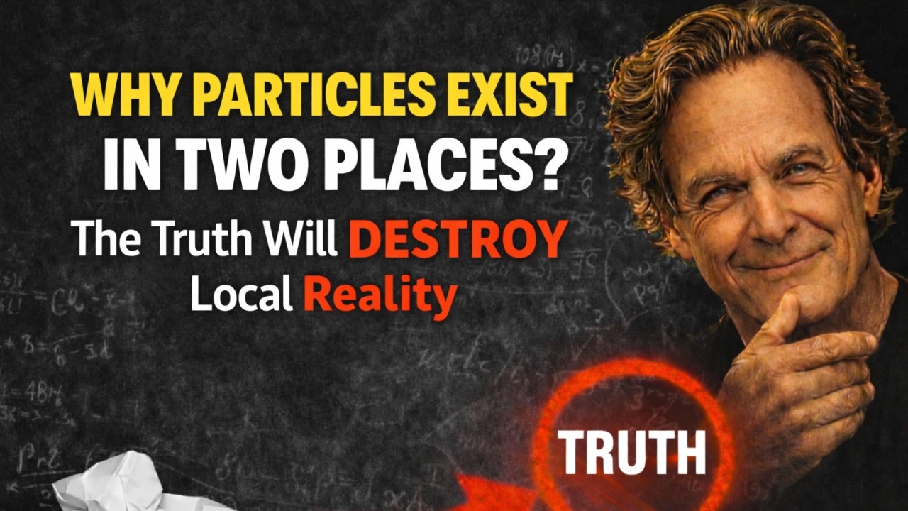 Why Particles EXIST In Two Places? The Truth Will DESTROY Local Reality