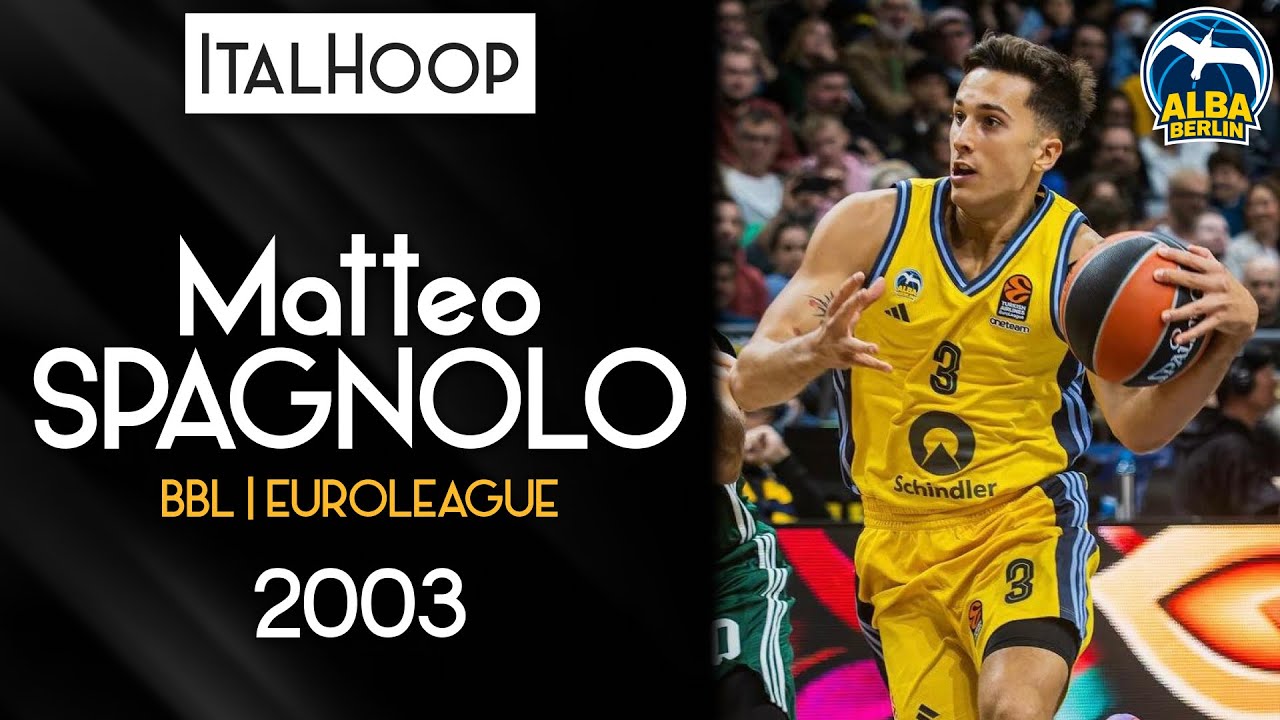 Matteo Spagnolo - 2003 - Alba Berlino 24/25 Highlights