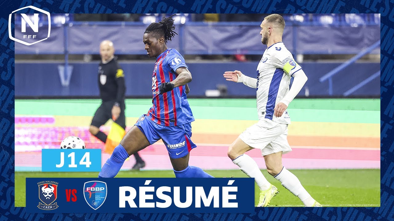 J14 I SM Caen - FBBP01 (1-0) I National FFF 2025-2026