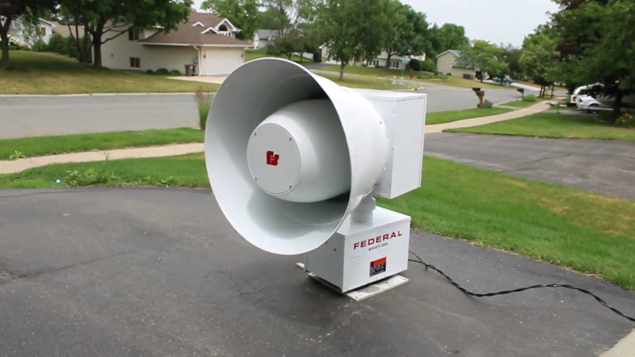 Federal Signal 2001-DC | Full Alert | Savage, MN (Monthly Siren Test)