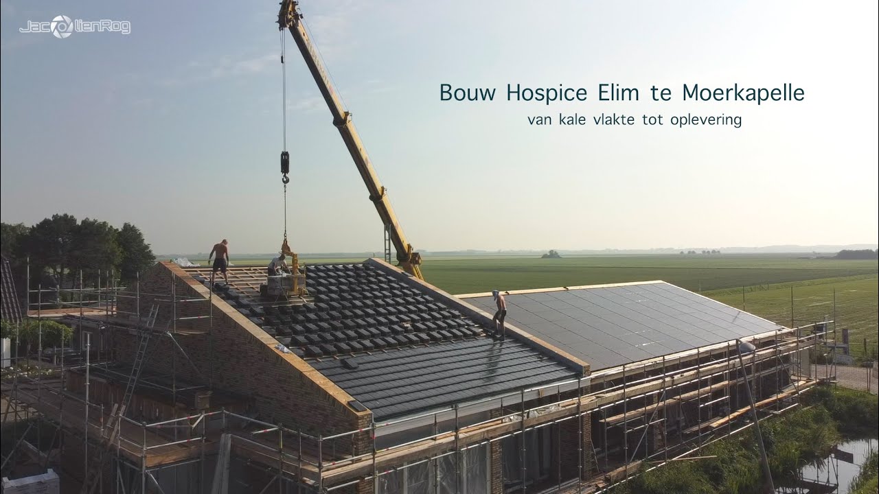 Bouw van hospice Elim te Moerkapelle.