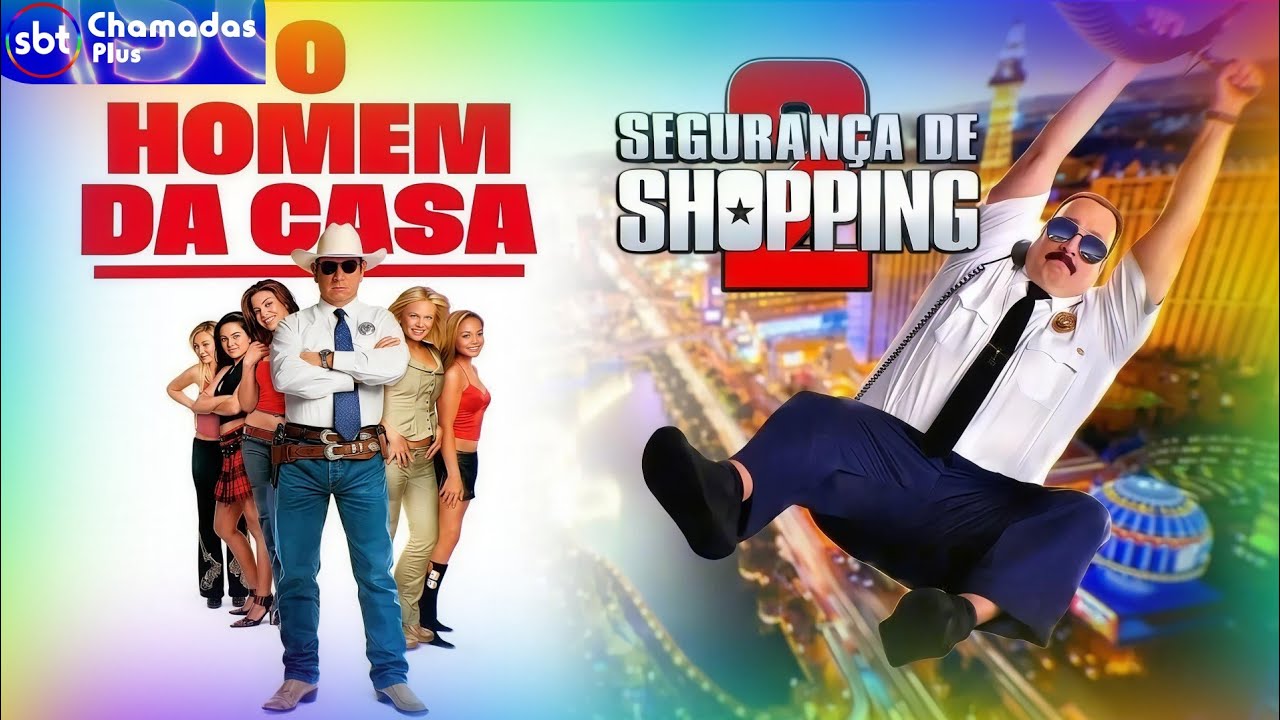 Chamada | Cinema Em Casa - (01/08/2026) | O Homem da Casa / Seguran&ccedil;a de Shopping 2