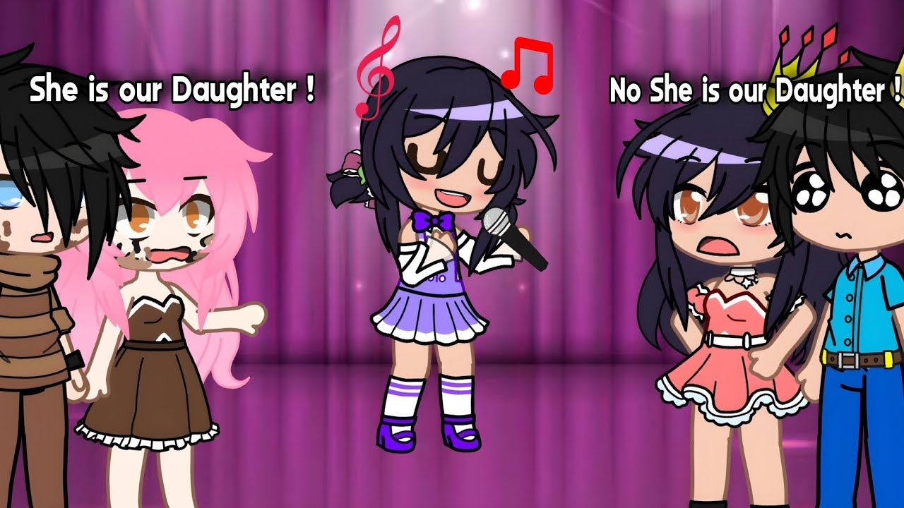 Who is My Real Mom & Dad 🤔| meme | Aphmau | Gacha Life