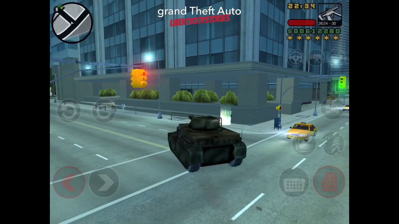 GTA: Liberty City Stories Toni’s Six Star in a Tank Rampage
