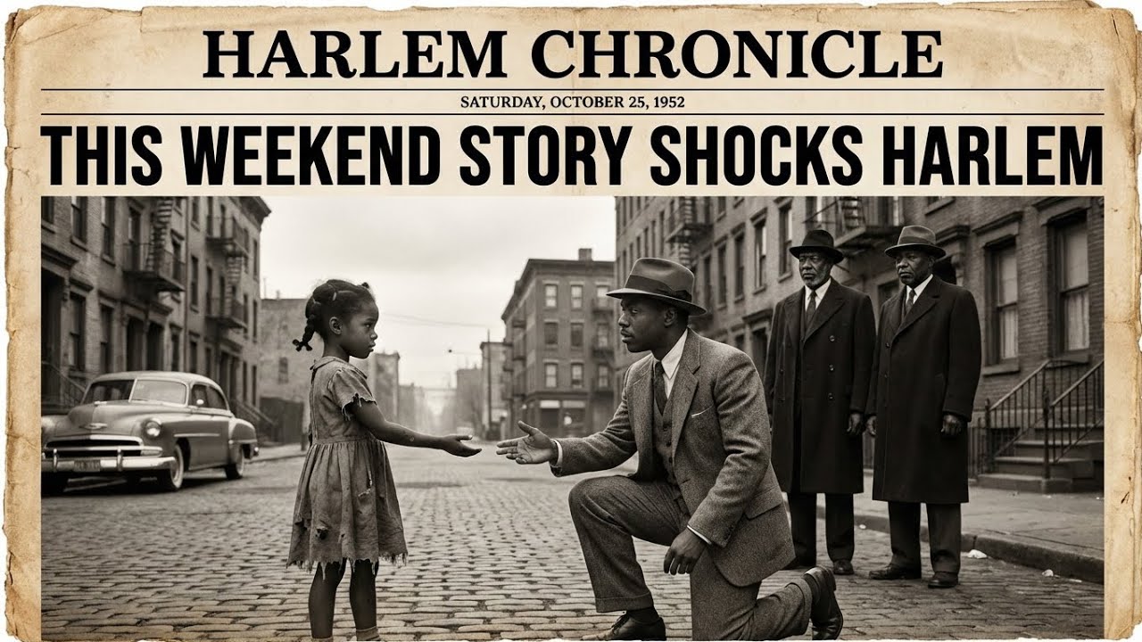 1952's Heart-Stopper: A Little Girl Tugs a Gangster's Jacket. What He Did Next Made Harlem Cry &