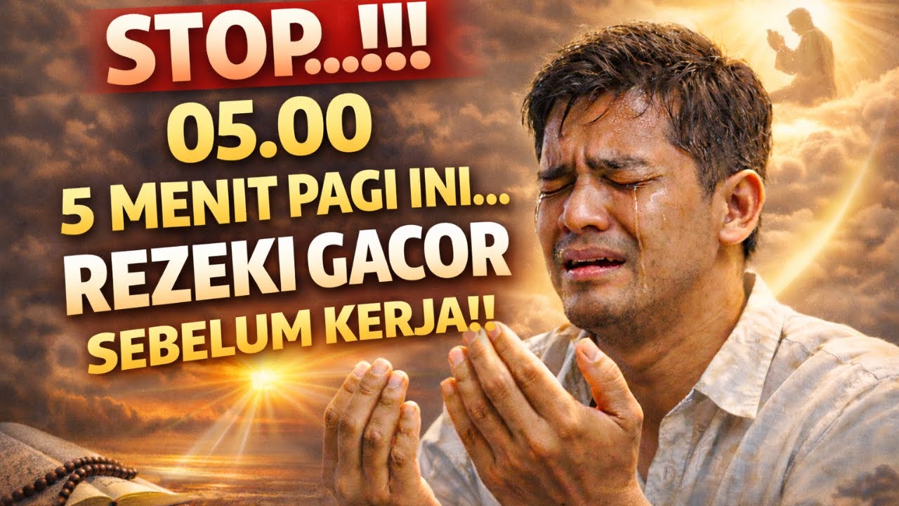 STOP...!!! Baca 5 menit Pagi Ini Rejeki Gacor Sebelum Kerja.