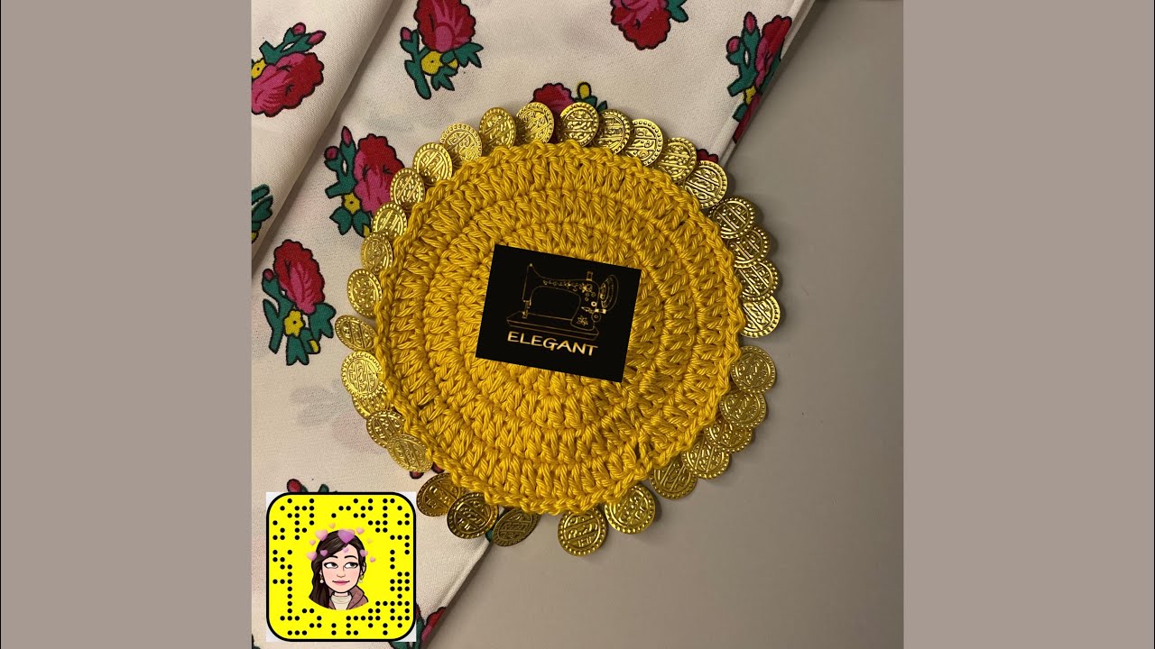 كروشيه كوستر (قاعدة كوب)