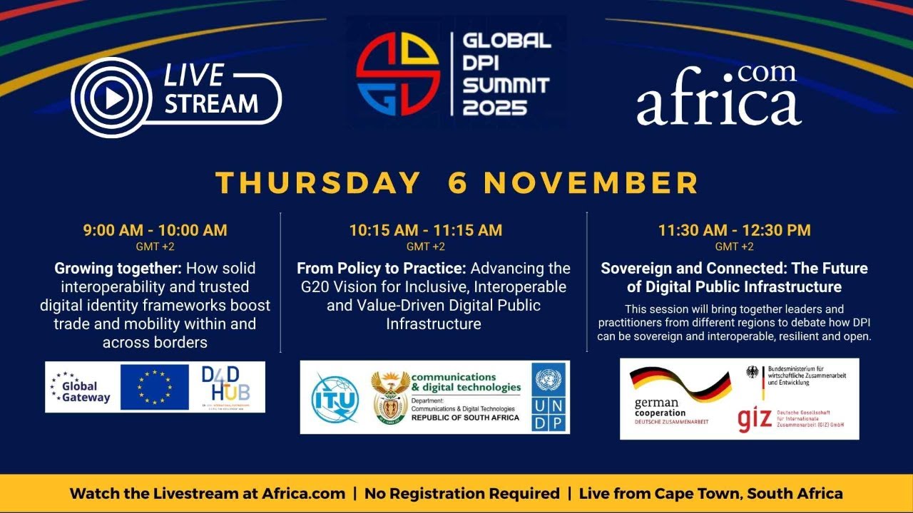Livestream: Global DPI Summit DAY 3