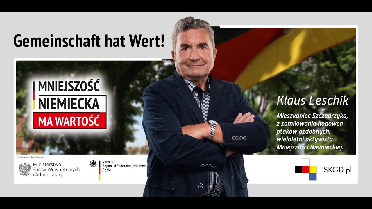 Deutsche Minderheit hat Wert / Mniejszość Niemiecka ma wartość - Teil 2. Klaus Leschik