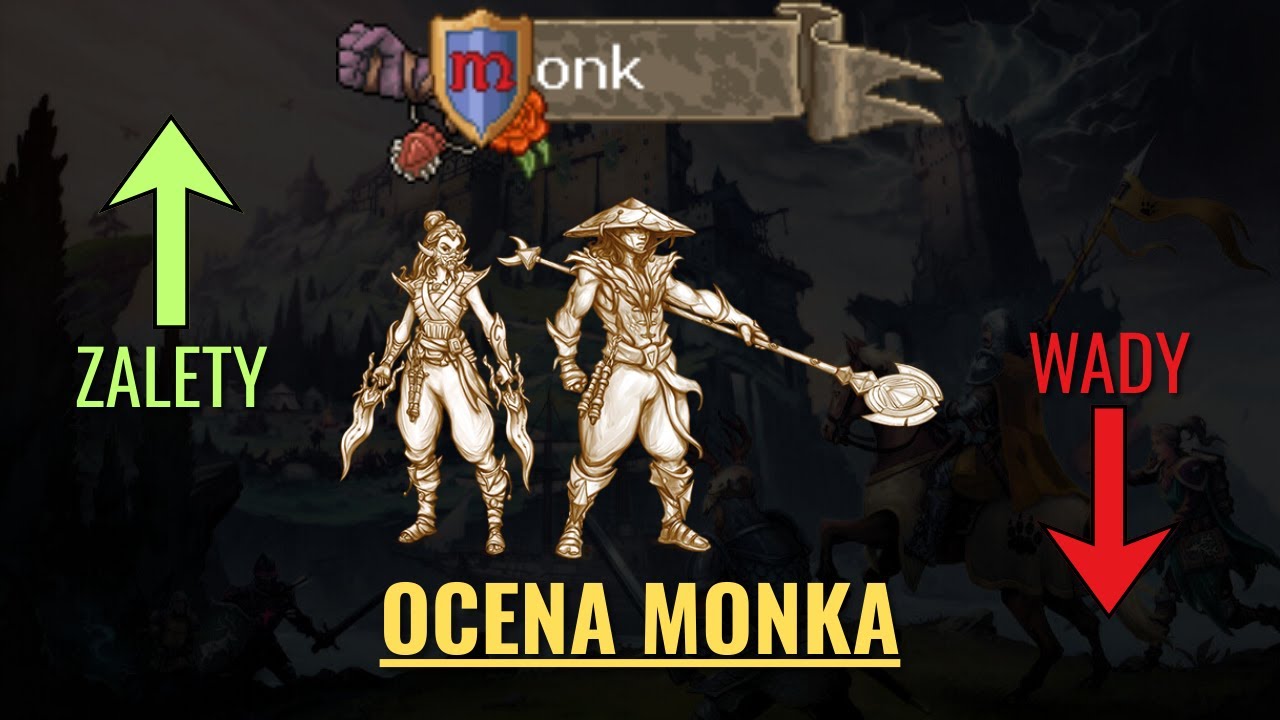 TIBIA / RECENZJA MONKA PO WBICIU 750 LVLI / Czy monk to postać dla Ciebie?