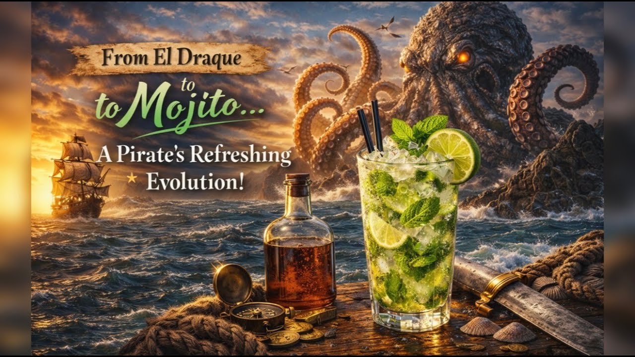 🍃 Mojito History | ပင်လယ်ဓားမြတွေရဲ့ အသက်ကိုကယ်ခဲ့တဲ့ Cocktail တစ်ခွက် #mojito