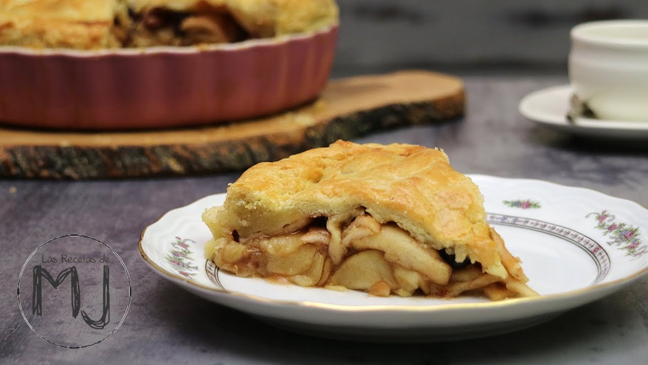 Tarta de manzana americana (Apple Pie), siguiendo la receta de El Guzzi