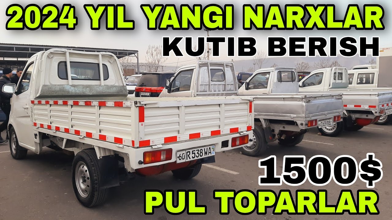 2024 YIL 7 YANVAR ANDIJON MASHINA BOZORIDA 4000$ GA HAYFE CHANGAN GEGANT LARI KELGAN