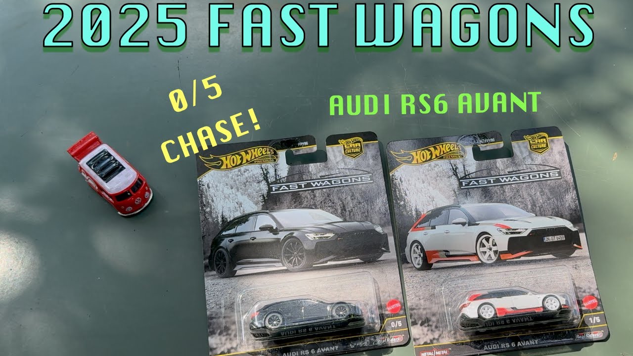 Fast Wagons Chase Hot Wheels Unboxing: Audi RS6 Avant