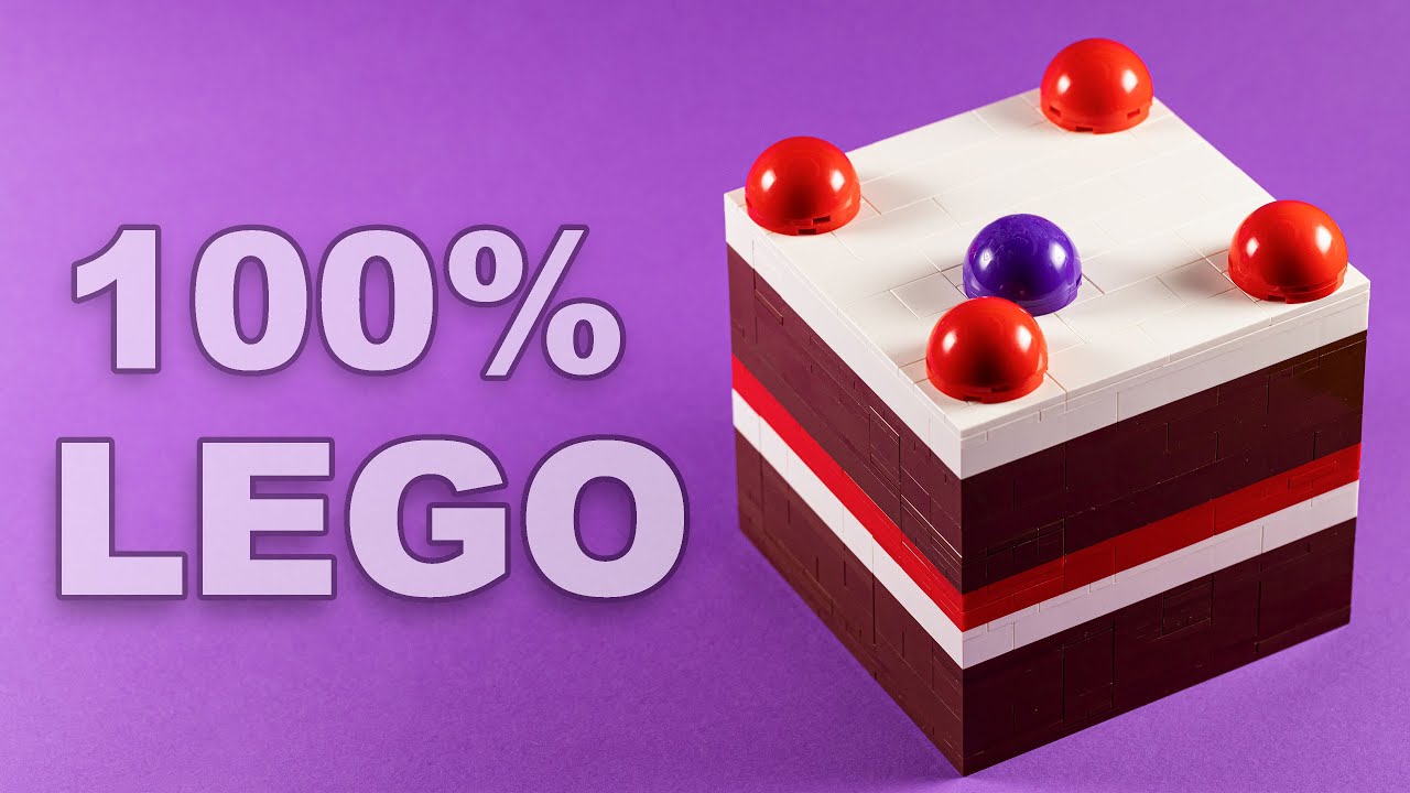 This Lego Puzzle Box contains a tasty Surprise!