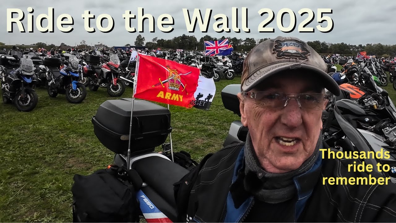 Ride to the Wall 2025 | Thousands of Bikers Honour the Fallen