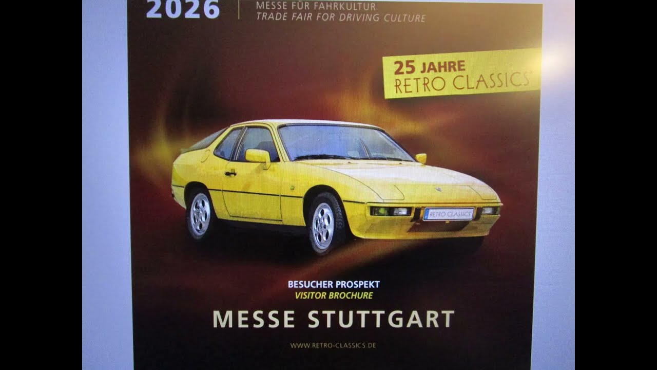 RETRO CLASSICS  Messe Stuttgart mit Aussichten 2026