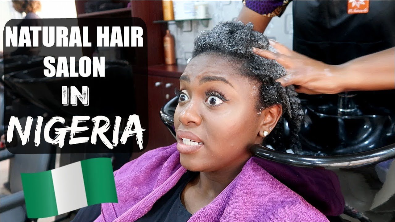 NATURAL HAIR SALON IN NIGERIA? MY EXPERIENCE| Salon Series Ep.4