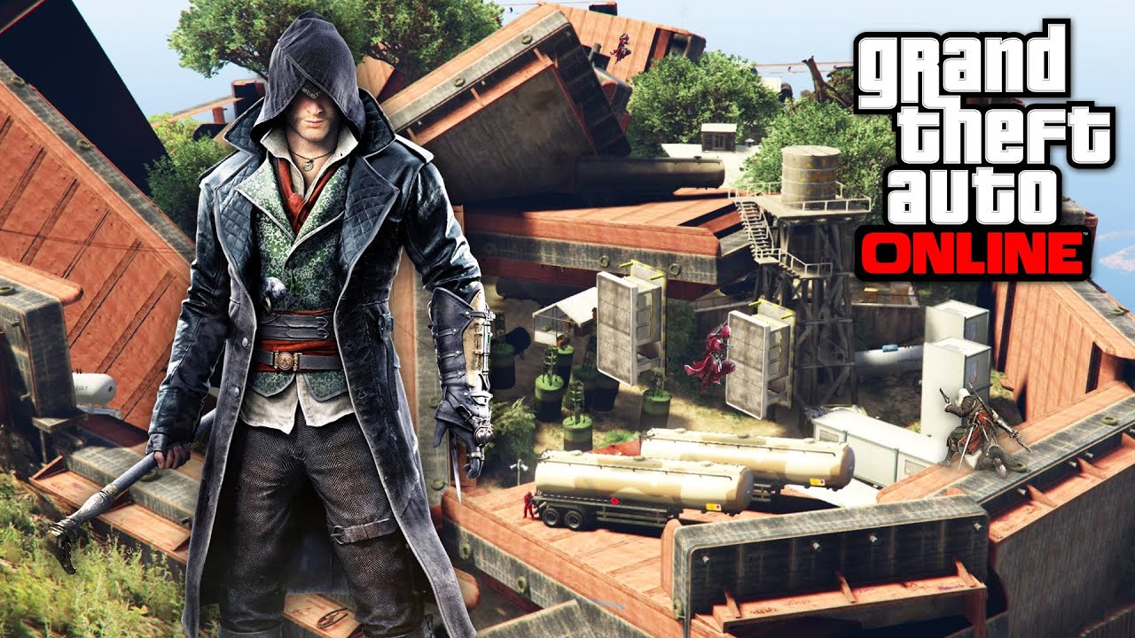 ASSASSIN'S CREED 4 GTA 5 ONLINE