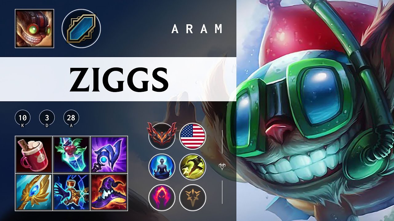 Ziggs ARAM - NA Grandmaster Patch 26.02