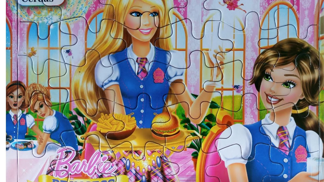 Barbie Princess Charm School Puzzles Game - puzzle for kids | Hello Puzzles