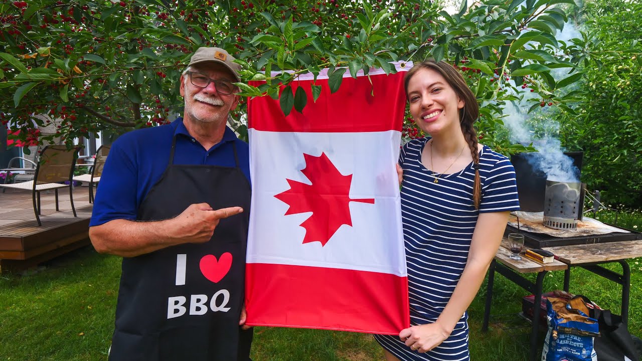 Celebrando el D&Iacute;A DE CANAD&Aacute; 🇨🇦 + Cocinando T&iacute;picos PLATOS CANADIENSES (Poutine + Frijoles Horneados)