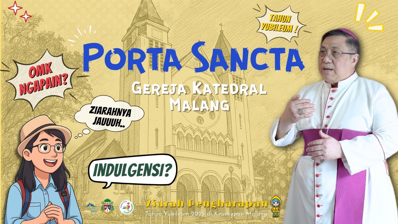 Ziarah Tahun Yubileum Keuskupan Malang (Bag. 4) | Gereja Katedral | Wawancara dengan Bapak Uskup