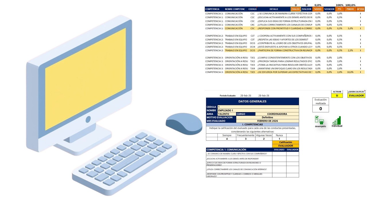 Evaluacion desempeño Excel V2