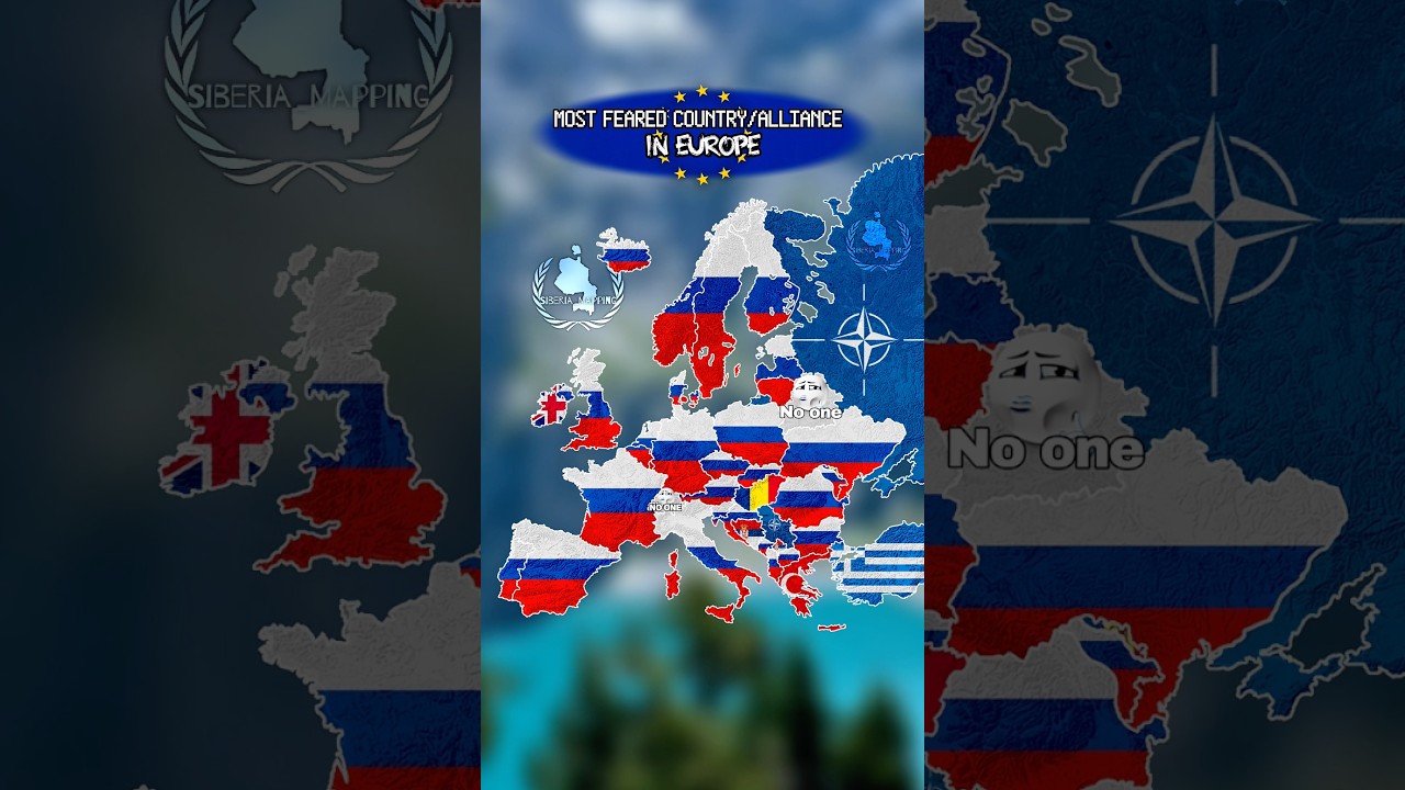 самая страшная страна в Европе 2025 года #европа #карта #история #география #картографирование #к...